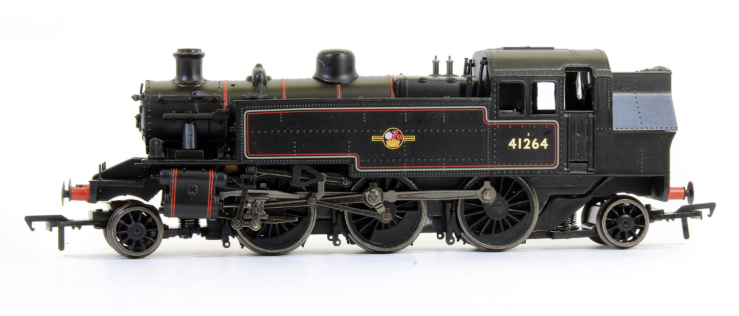 Pre-Owned Ivatt Tank 41264 BR Lined Black Late Crest Steam Locomotive