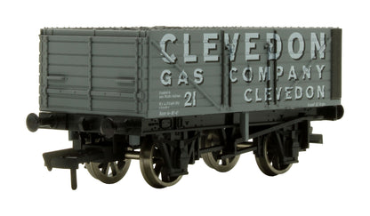 Pre-Owned 'Clevedon Gas Company' Grey 7 Plank Wagon No.21  - Limited Edition