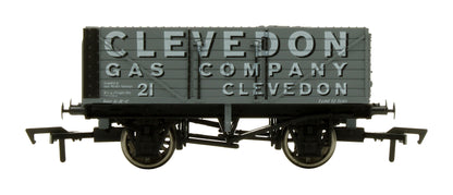 Pre-Owned 'Clevedon Gas Company' Grey 7 Plank Wagon No.21  - Limited Edition