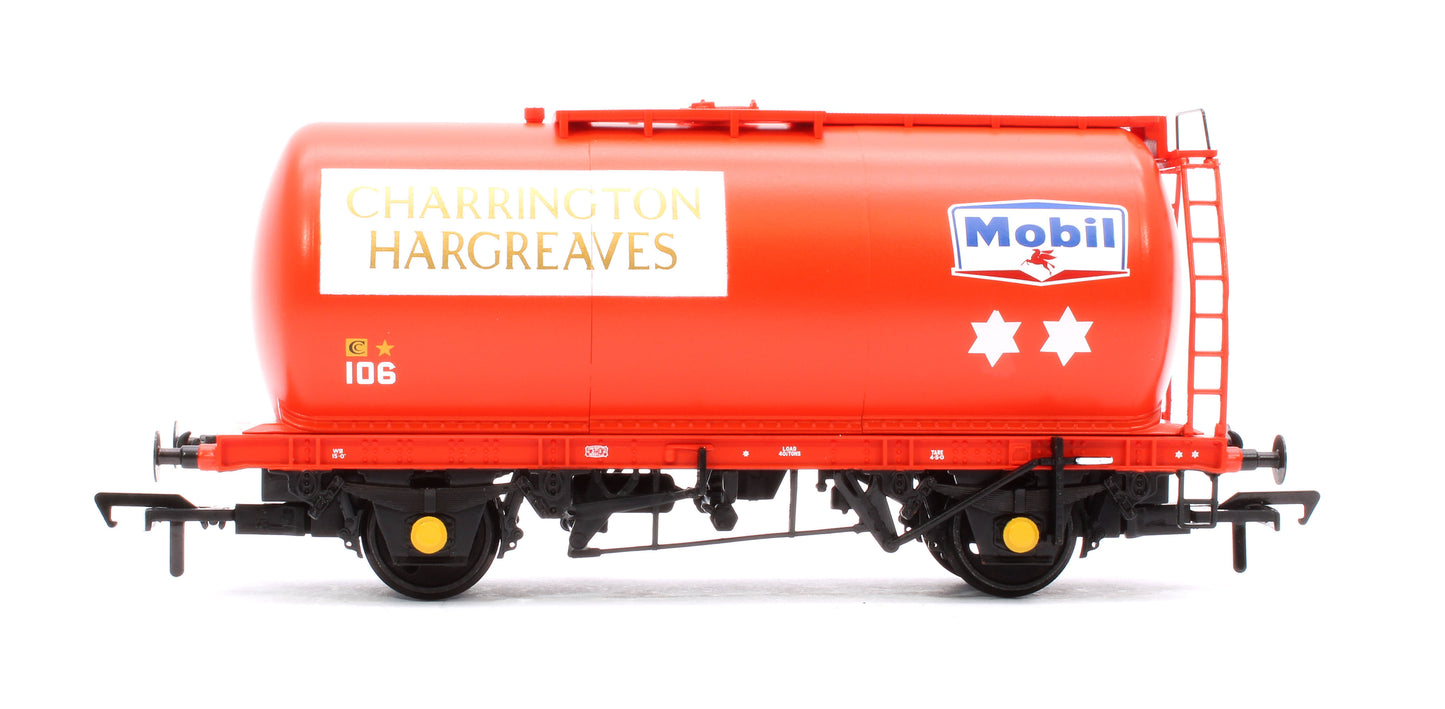 BR 45T TTA Tank Wagon 'Charrington Hargreaves/Mobil' Red No.106