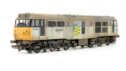 Pre-Owned BR Sub Sector Petroleum Class 31201 'Fina Energy' Diesel Locomotive - Renumbered, Named & Weathered