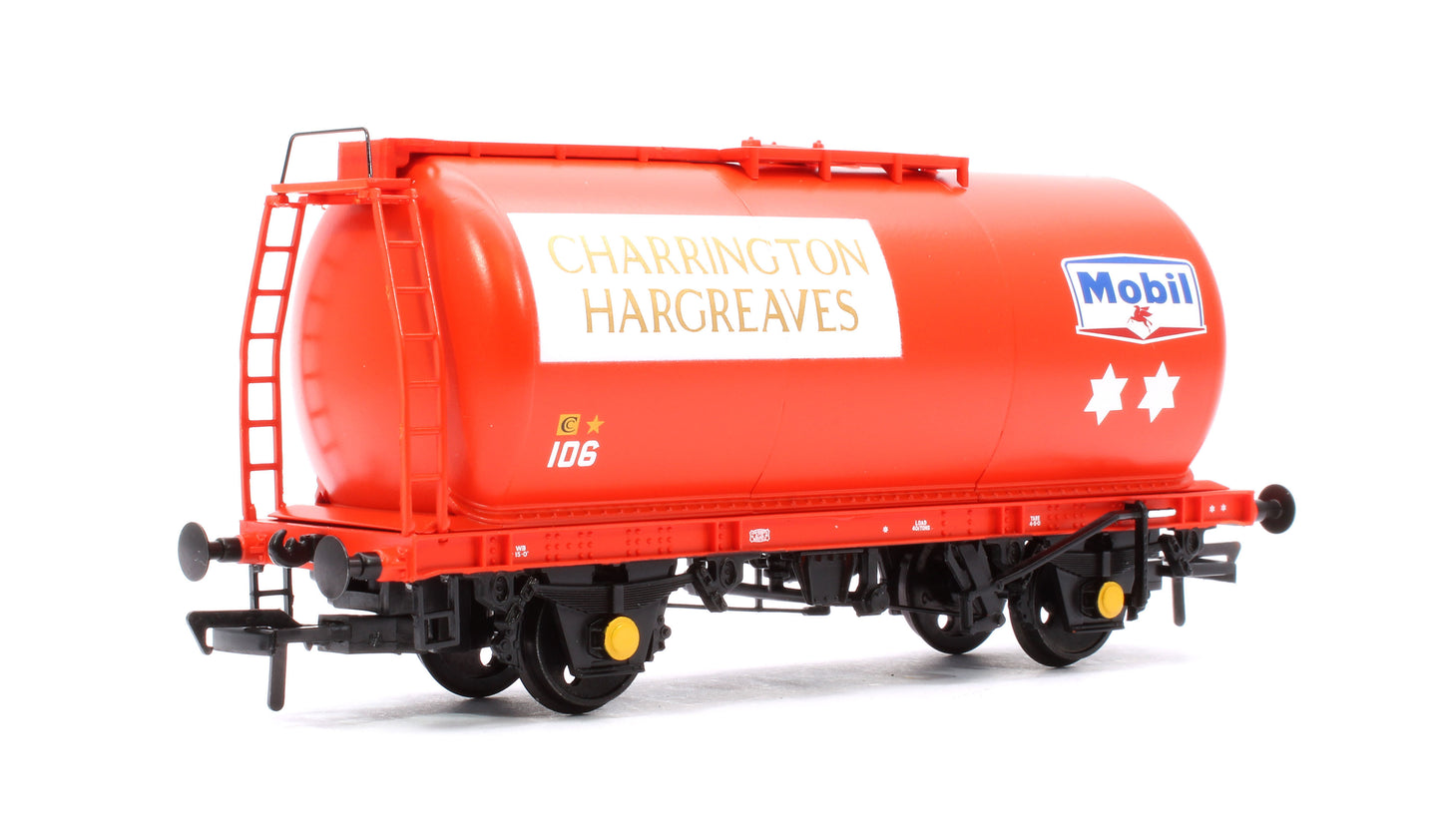 BR 45T TTA Tank Wagon 'Charrington Hargreaves/Mobil' Red No.106