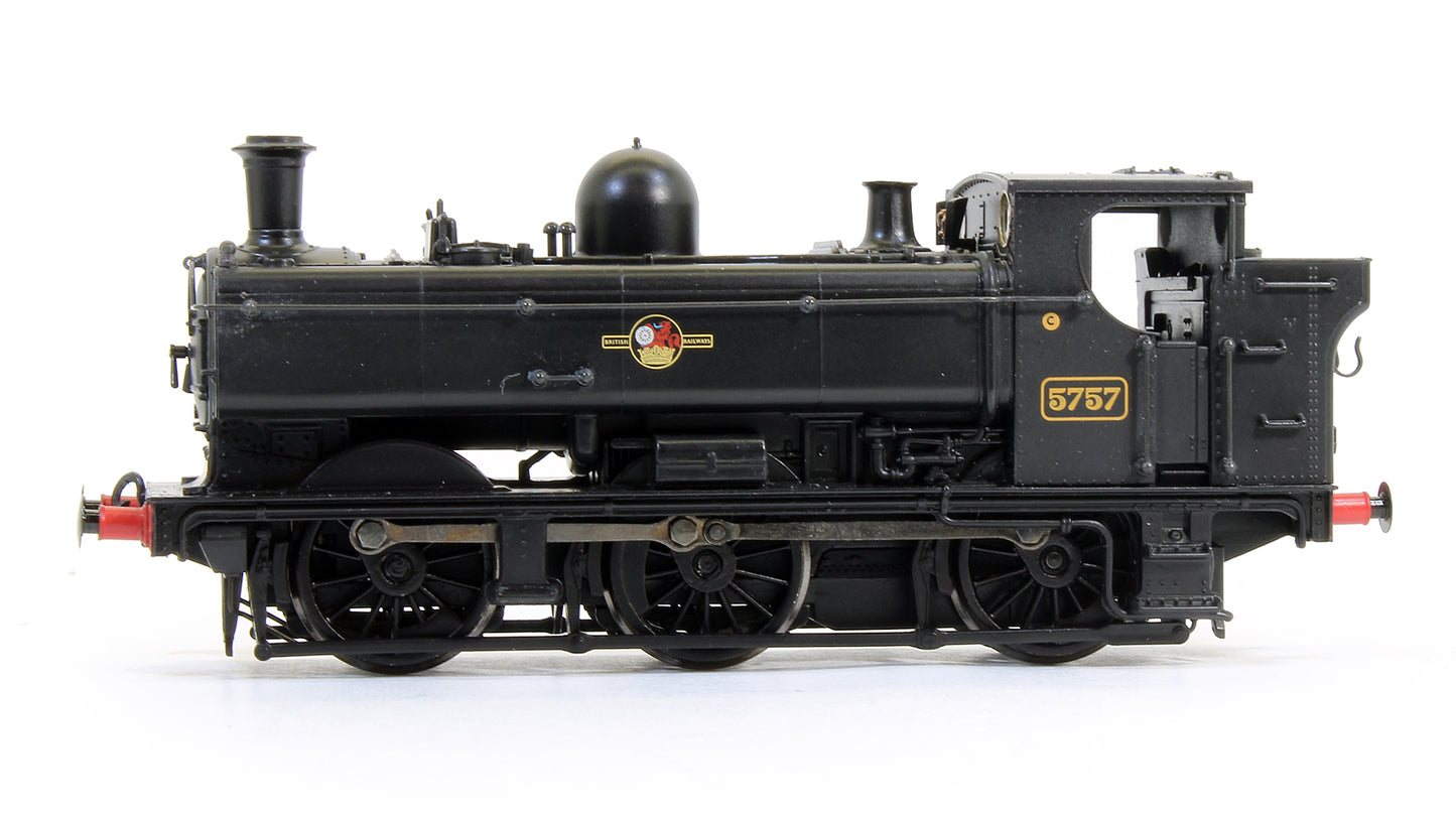 Pre-Owned 5700 Pannier Tank 5757 BR Black Late Crest Steam Locomotive