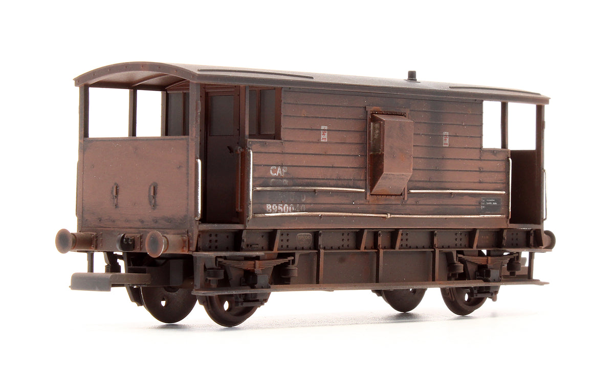 Pre-Owned R60019 BR (Ex LMS) 20T Brake Van 8950040 - Custom Weathered