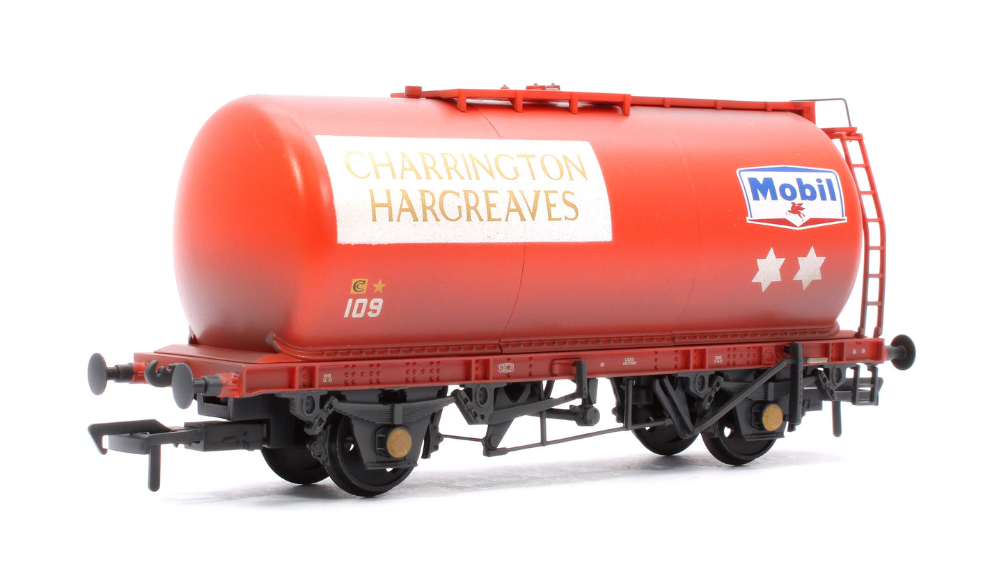 BR 45T TTA Tank Wagon 'Charrington Hargreaves/Mobil' Red No.109- Weathered