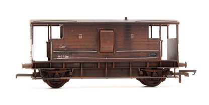 Pre-Owned R60019 BR (Ex LMS) 20T Brake Van 8950040 - Custom Weathered
