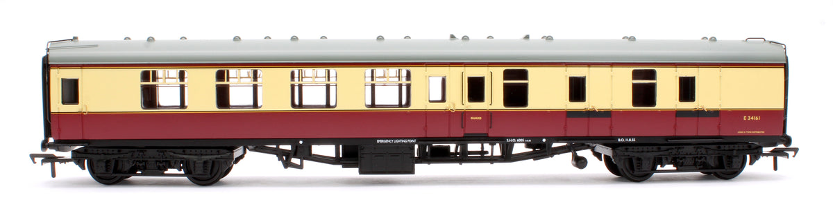 Pre-Owned BR Mk1 BSK Brake Second Corridor BR Crimson & Cream No.E34161