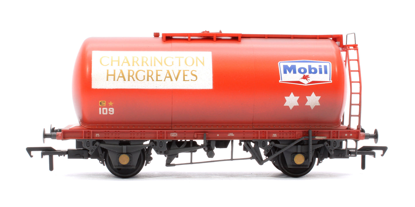 BR 45T TTA Tank Wagon 'Charrington Hargreaves/Mobil' Red No.109- Weathered