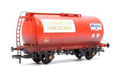 BR 45T TTA Tank Wagon 'Charrington Hargreaves/Mobil' Red No.109- Weathered