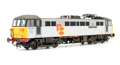 Pre-Owned Class 86608 Railfreight Distribution 'St. John Ambulance' Locomotive - Weathered