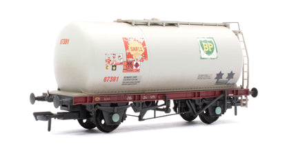 BR 45T TTA Tank Wagon Wagon 'Shell-BP' Grey No.67391 - Weathered