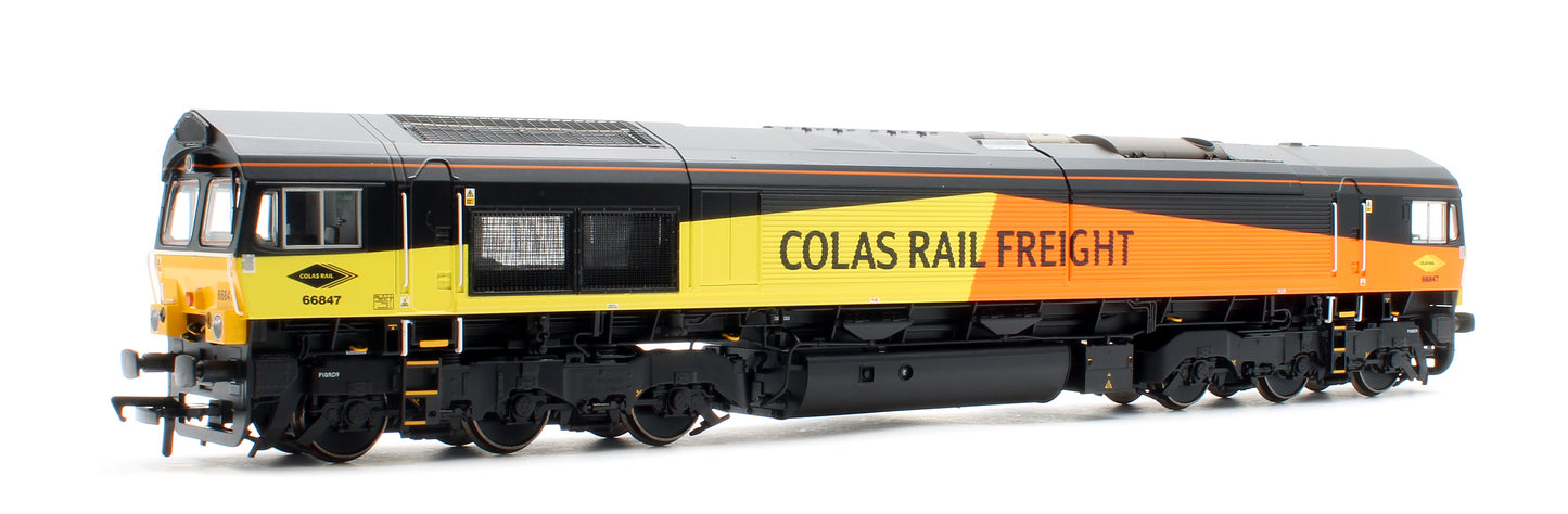 Class 66/8 66847 'Terry Baker' Colas Rail Freight Diesel Locomotive - DCC Sound