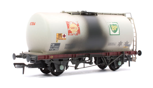 BR 45T TTA Tank Wagon Wagon 'Shell-BP' Grey No.67364 - Weathered