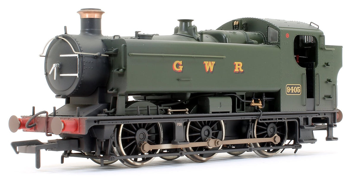 Pre-Owned GWR 94XX Pannier Tank 9405 GWR Green (GWR) Locomotive - Weathered