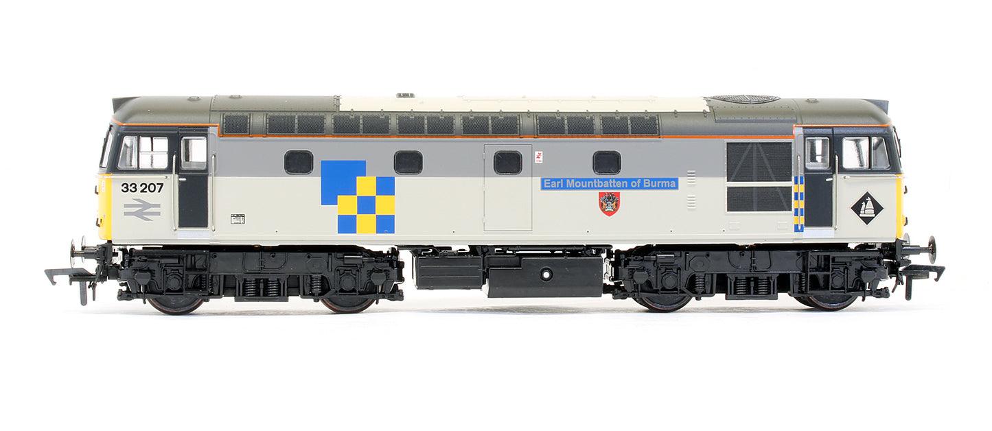 Pre-Owned Class 33207 Construction Sector 'Earl Mountbatten Of Burma' Diesel Locomotive