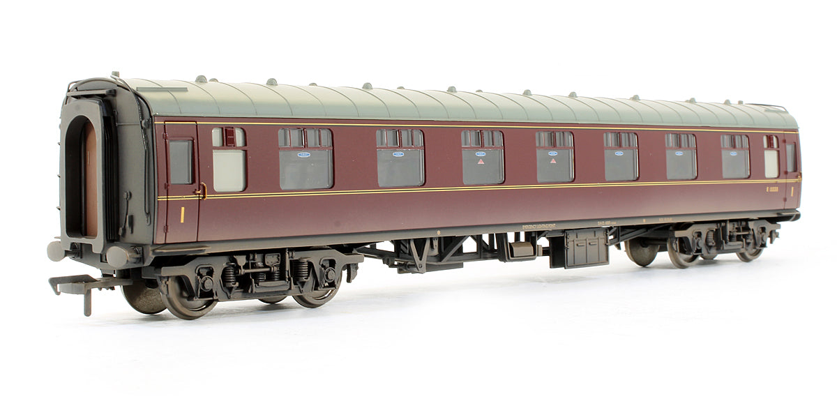 Pre-Owned BR Maroon MK1 Corridor First FK Coach 'E13333' (Weathered)