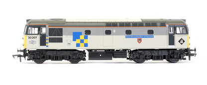 Pre-Owned Class 33207 Construction Sector 'Earl Mountbatten Of Burma' Diesel Locomotive