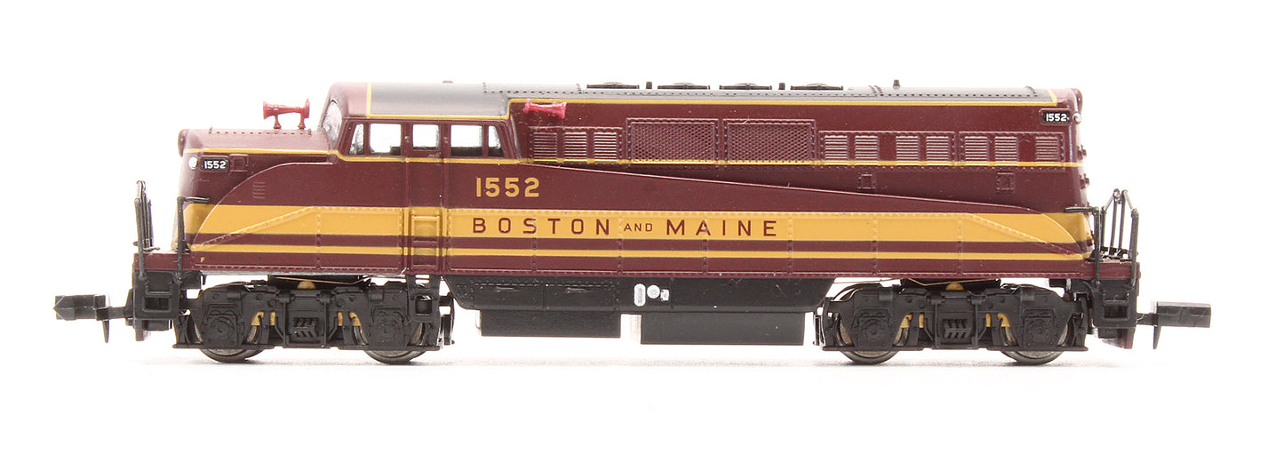 Pre-Owned 7621 BL2 Diesel Locomotive Boston And Maine - Road #1552