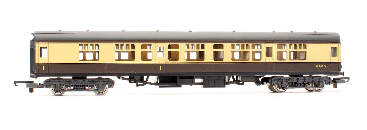 Pre-Owned 305313W BR Chocolate & Cream MK1 Corridor Composite Coach W24624