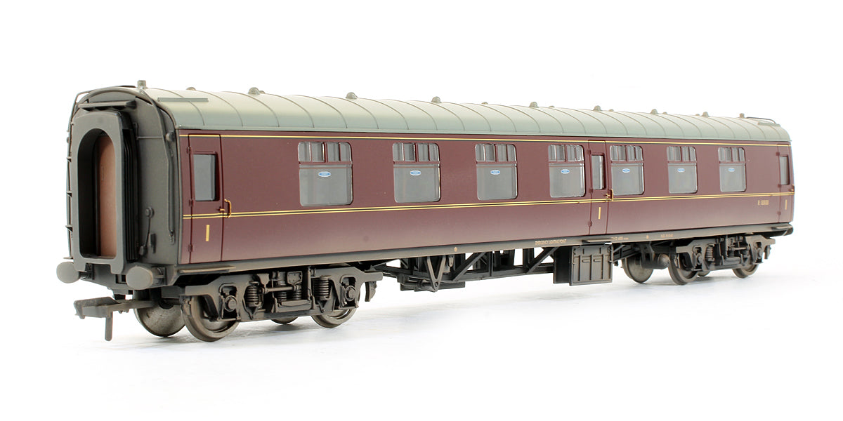 Pre-Owned BR Maroon MK1 Corridor First FK Coach 'E13333' (Weathered)