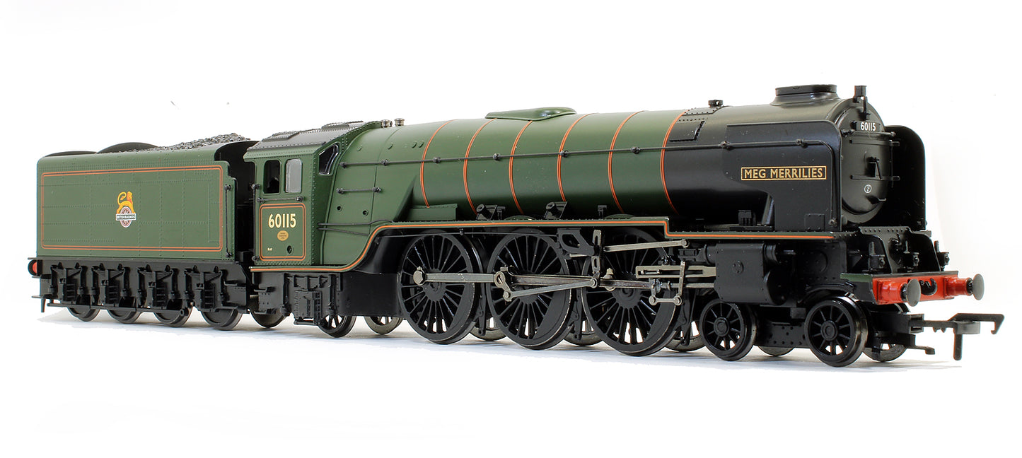 Pre-Owned Class A1 'Meg Merrilies' 60115 BR Green Early Emblem Steam Locomotive - DCC Fitted