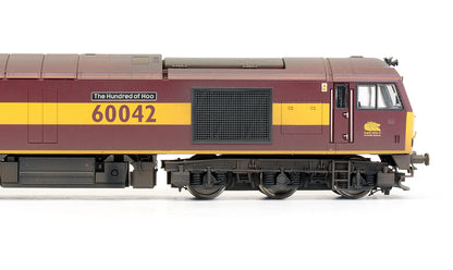Pre-Owned EWS Class 60042 'The Hundred Of Hoo' Diesel Locomotive - Custom Weathered - DCC Sound