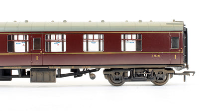 Pre-Owned BR Maroon MK1 Corridor First FK Coach 'E13333' (Weathered)
