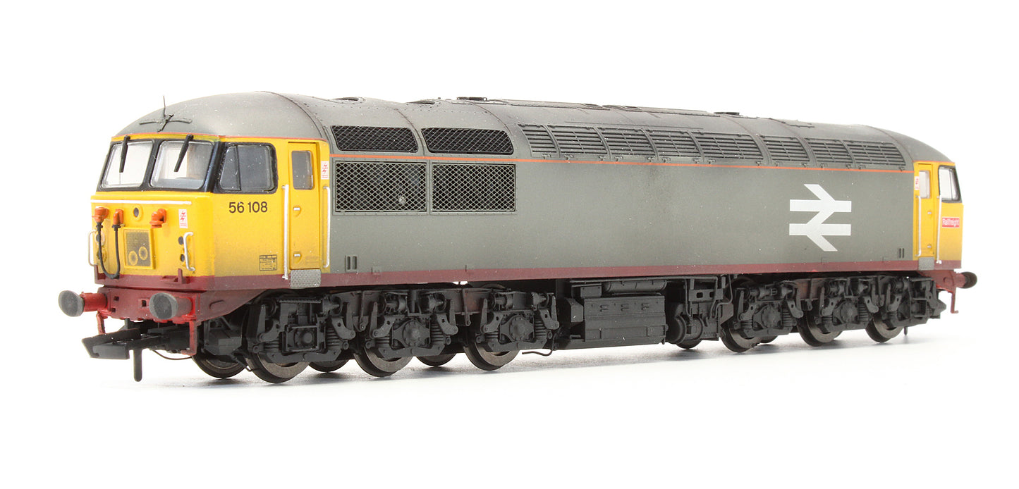 Pre-Owned Railfreight Redstripe Class 56108 Diesel Locomotive - Custom Weathered - DCC Sound Fitted