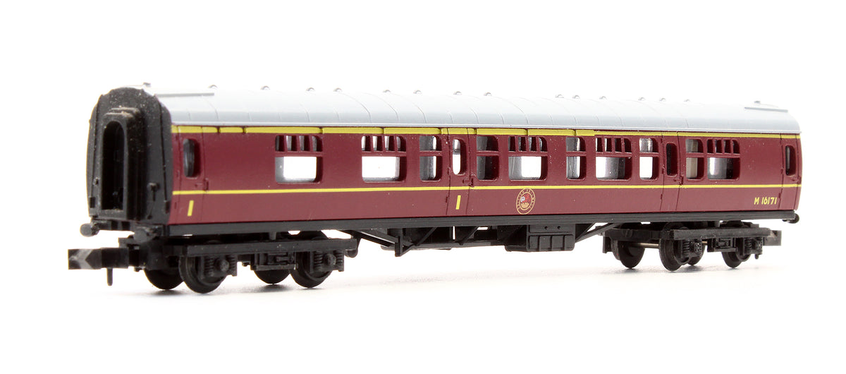 Pre-Owned 13005 BR Maroon MK1 Corridor Composite Coach 'M16171'