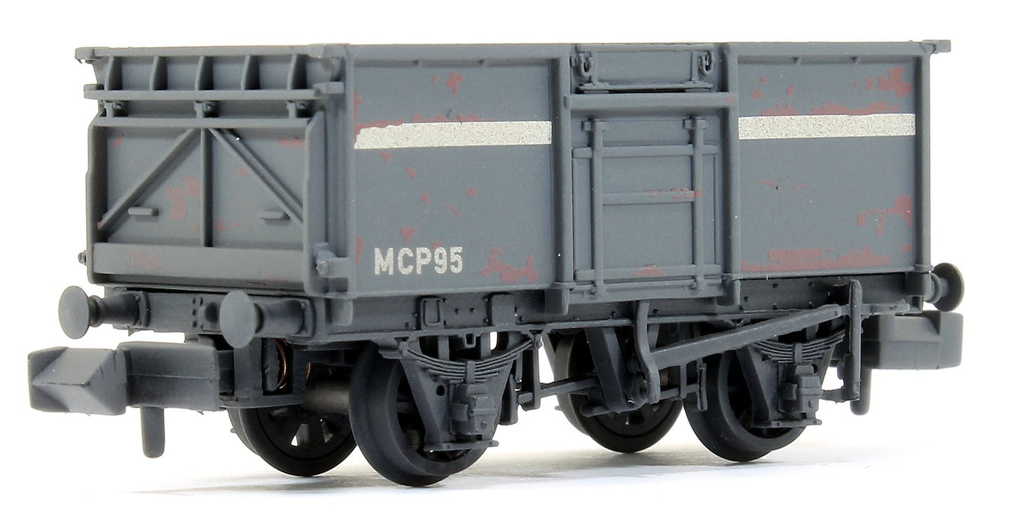 Pre-Owned 16 Ton Steel Mineral Wagon NCB Grey MCP95 - Weathered