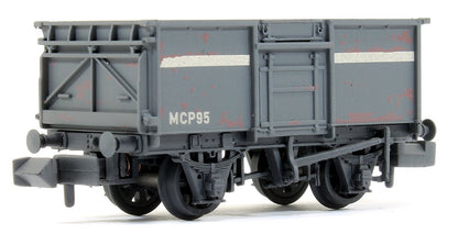 Pre-Owned 16 Ton Steel Mineral Wagon NCB Grey MCP95 - Weathered