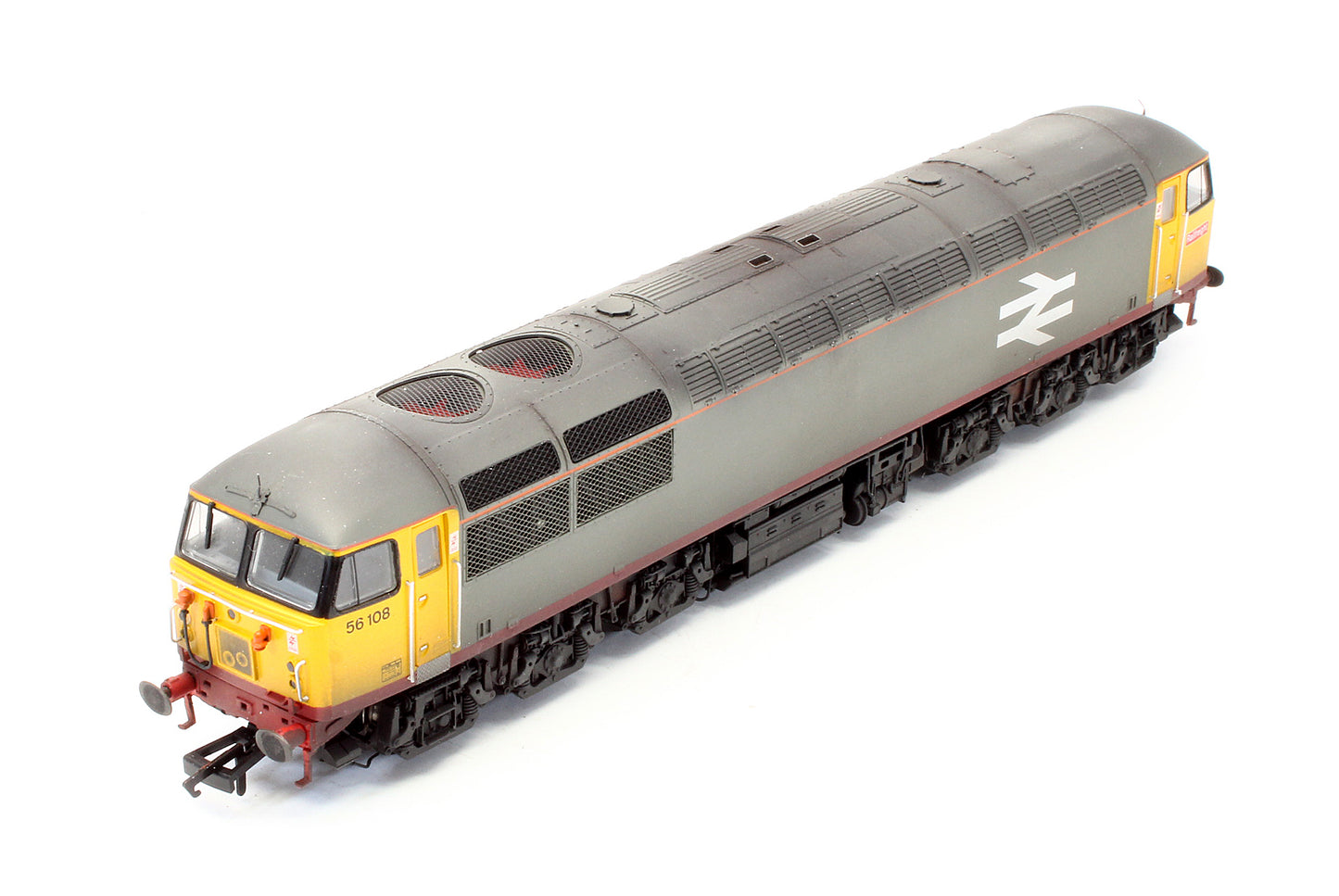 Pre-Owned Railfreight Redstripe Class 56108 Diesel Locomotive - Custom Weathered - DCC Sound Fitted