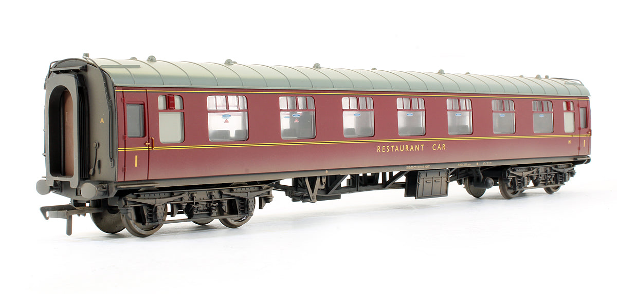 Pre-Owned 39-251B BR Maroon MK1 Restaurant First Open RFO Coach 'M1' (Weathered)