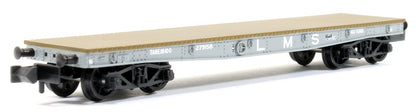 Pre-Owned WD 40T 'Parrot' Bogie Wagon LMS Grey 279158