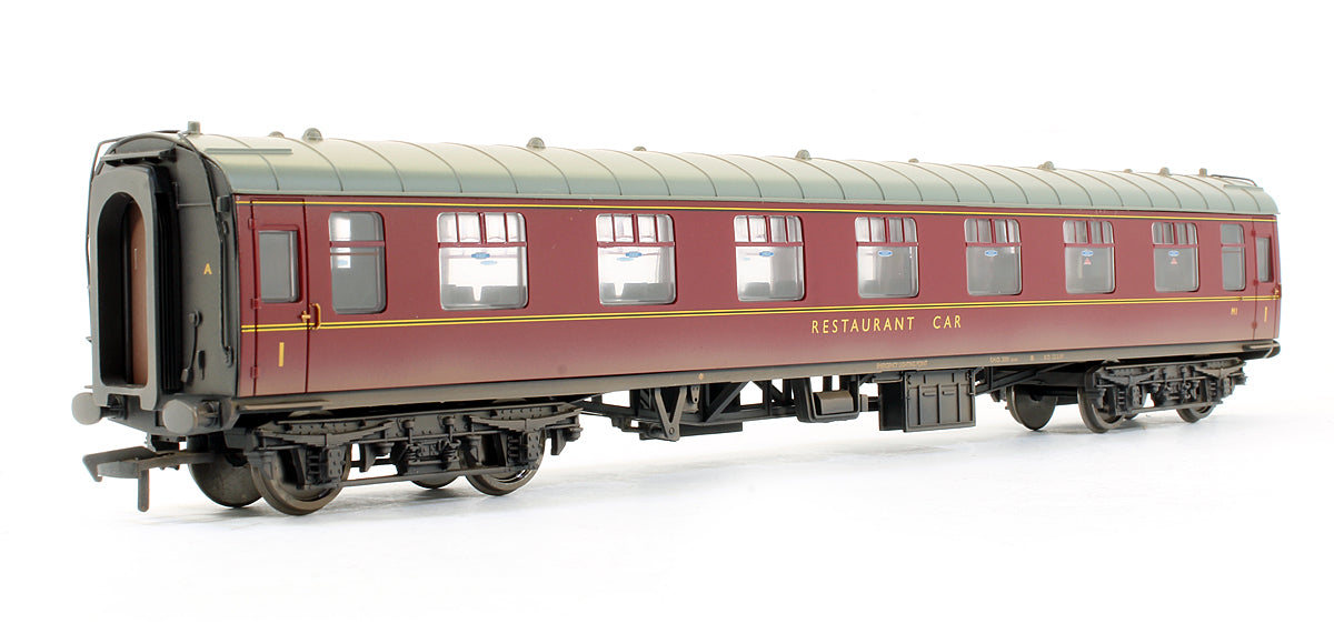 Pre-Owned 39-251B BR Maroon MK1 Restaurant First Open RFO Coach 'M1' (Weathered)