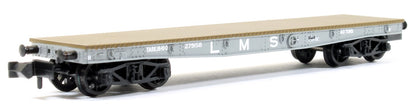 Pre-Owned WD 40T 'Parrot' Bogie Wagon LMS Grey 279158