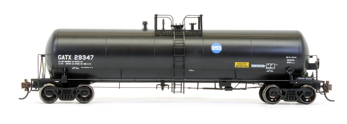 Pre-Owned Genesis GATX / Black (Service Driven) GATC 20K Tank Car - 3 Pack