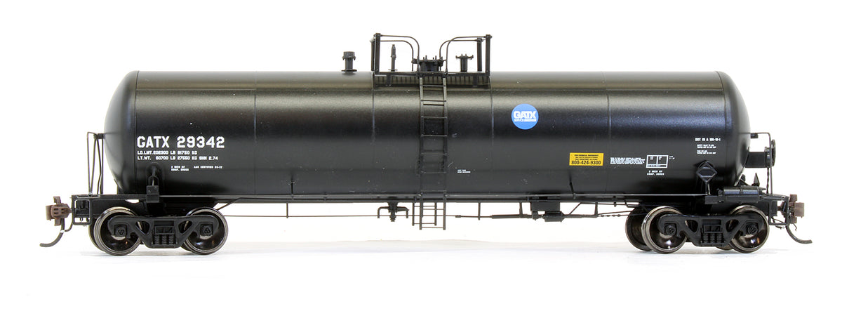 Pre-Owned Genesis GATX / Black (Service Driven) GATC 20K Tank Car - 3 Pack