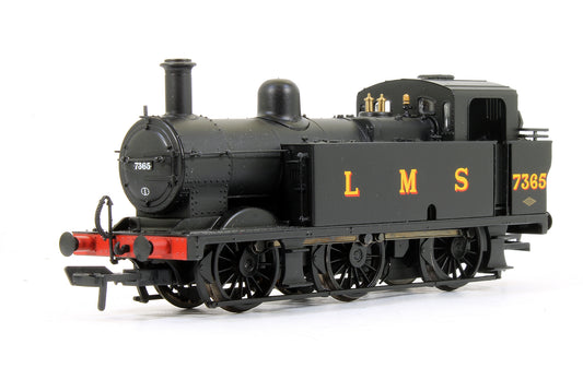 Pre-Owned 32-227DS Fowler Class 3F Jinty 7365 LMS Black Steam Locomotive (DCC Sound Fitted)
