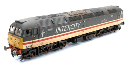 Pre-Owned Class 47834 'Fire Fly' BR Intercity Swallow Diesel Locomotive (Weathered) - DCC Fitted