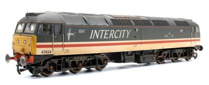 Pre-Owned Class 47834 'Fire Fly' BR Intercity Swallow Diesel Locomotive (Weathered) - DCC Fitted