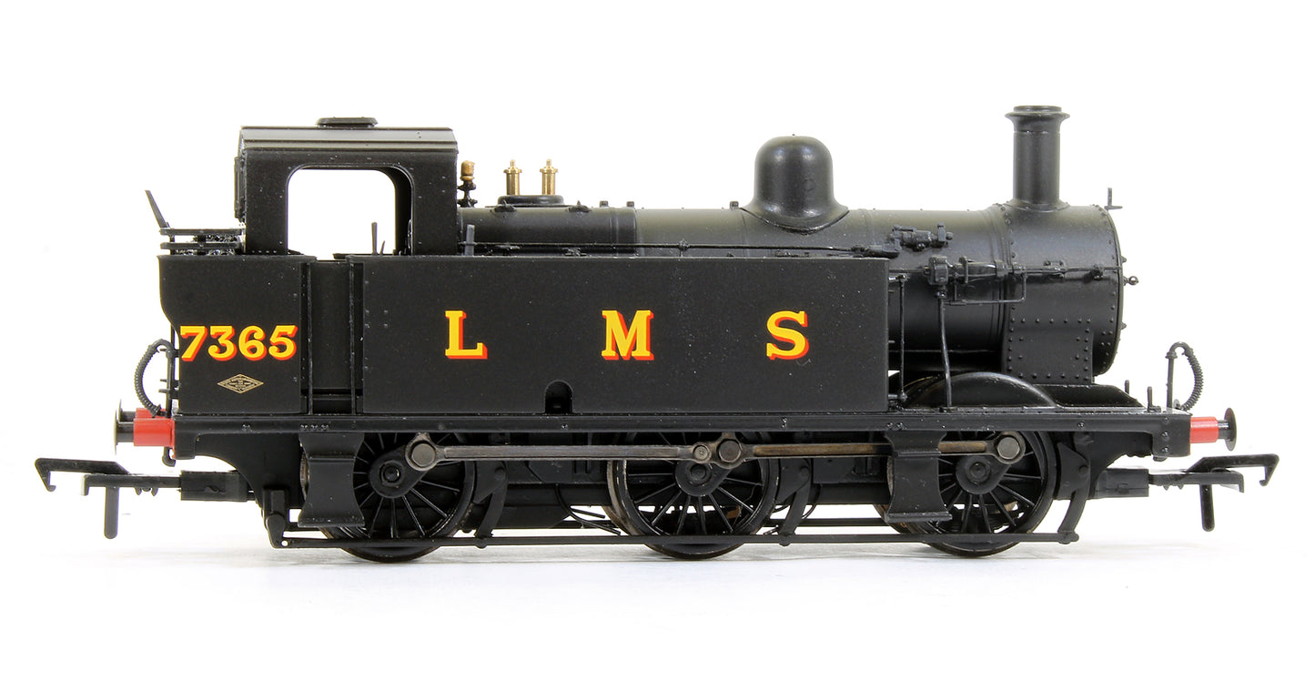 Pre-Owned 32-227DS Fowler Class 3F Jinty 7365 LMS Black Steam Locomotive (DCC Sound Fitted)