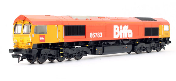 Pre-Owned Class 66/7 66783 'The Flying Dustman' GBRf 'Biffa' Red (DCC Sound Fitted)