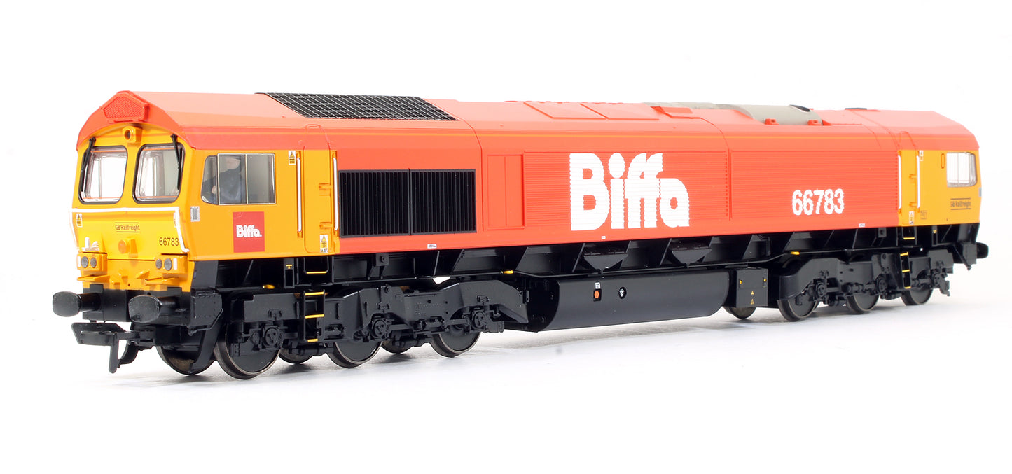 Pre-Owned 32-741SF Class 66/7 66783 'The Flying Dustman' GBRf 'Biffa' Red - DCC Sound