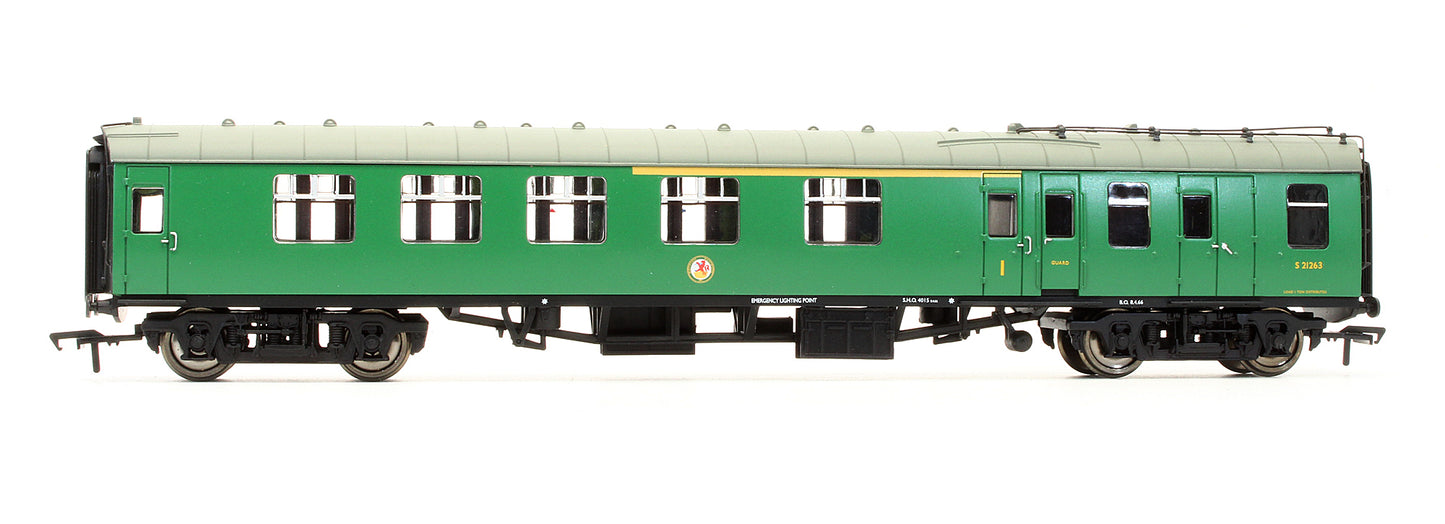 Pre-Owned BR MK1 BCK Brake Corridor Composite Coach (SR) Green 'S21263'