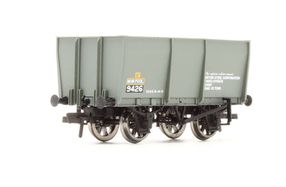 Pre-Owned 37-400A 16 Ton Slope Sided Steel Tippler Wagon Grey BSC No.9426