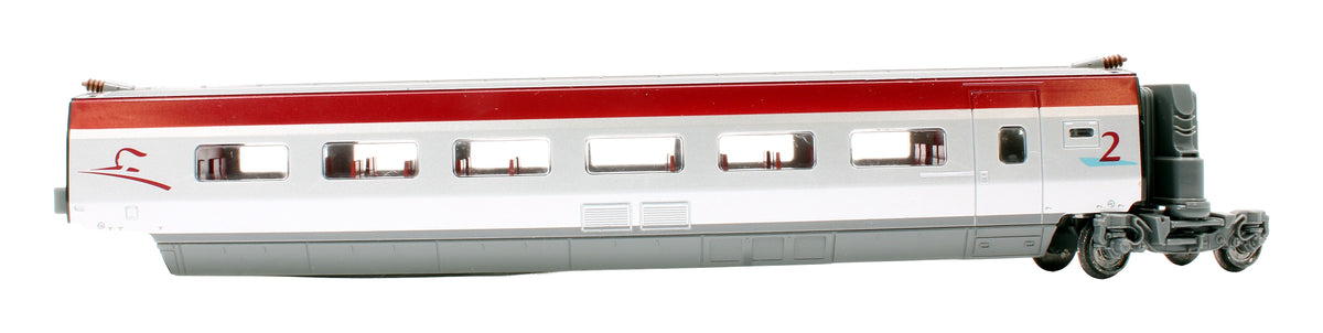 Pre-Owned T679 Thalys 3 Coach Intermediate Passenger Car Set