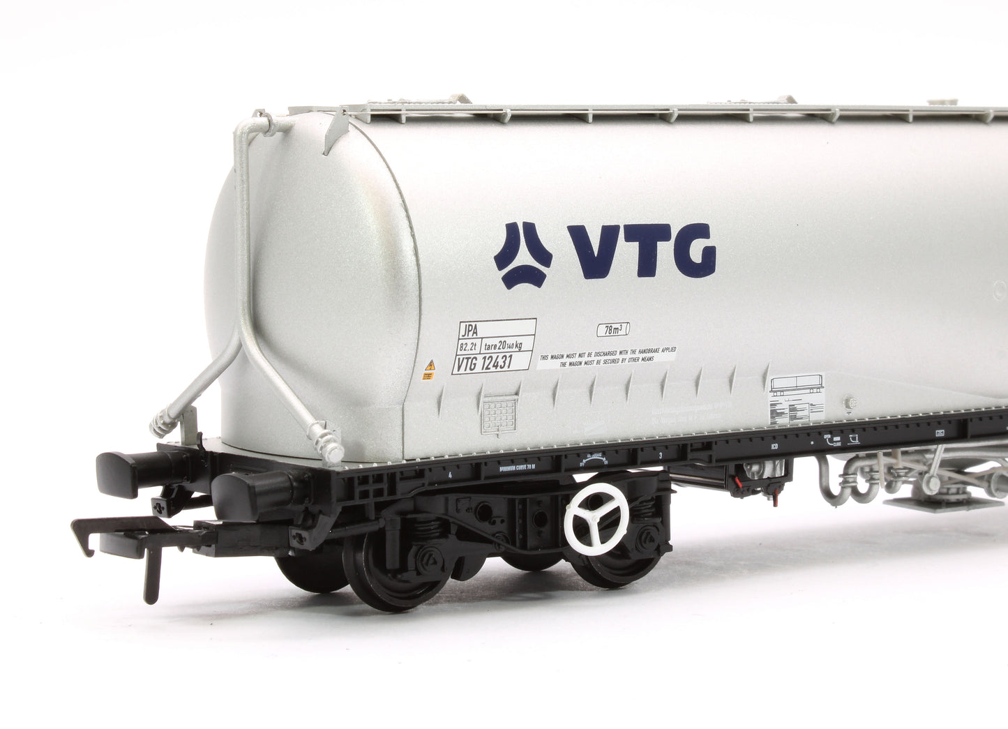 Set of 2 JPA Bogie Cement Tank Wagons VTG 'Tarmac' VTG 12431 (Exclusive Edition)