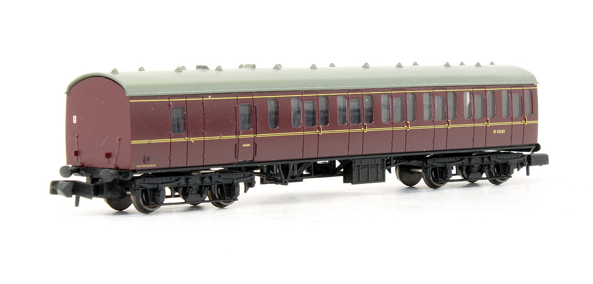 Pre-Owned 2S-003-005 B Set Coach Twin Pack BR Crimson