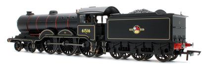 R30501 Class B12 4-6-0 BR Black Late Crest 61516 Steam Locomotive
